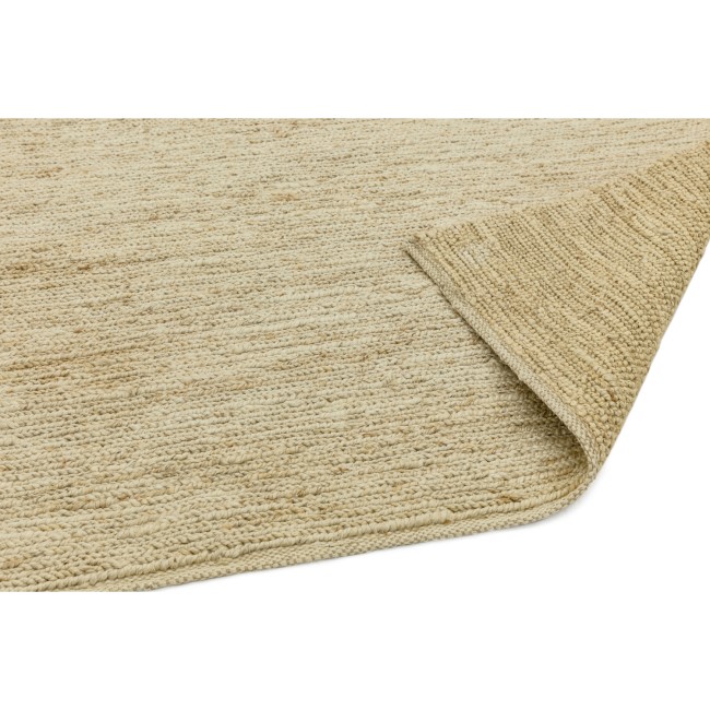 Beige Jute Runner Rug - 200 x 66 cm - Soumak