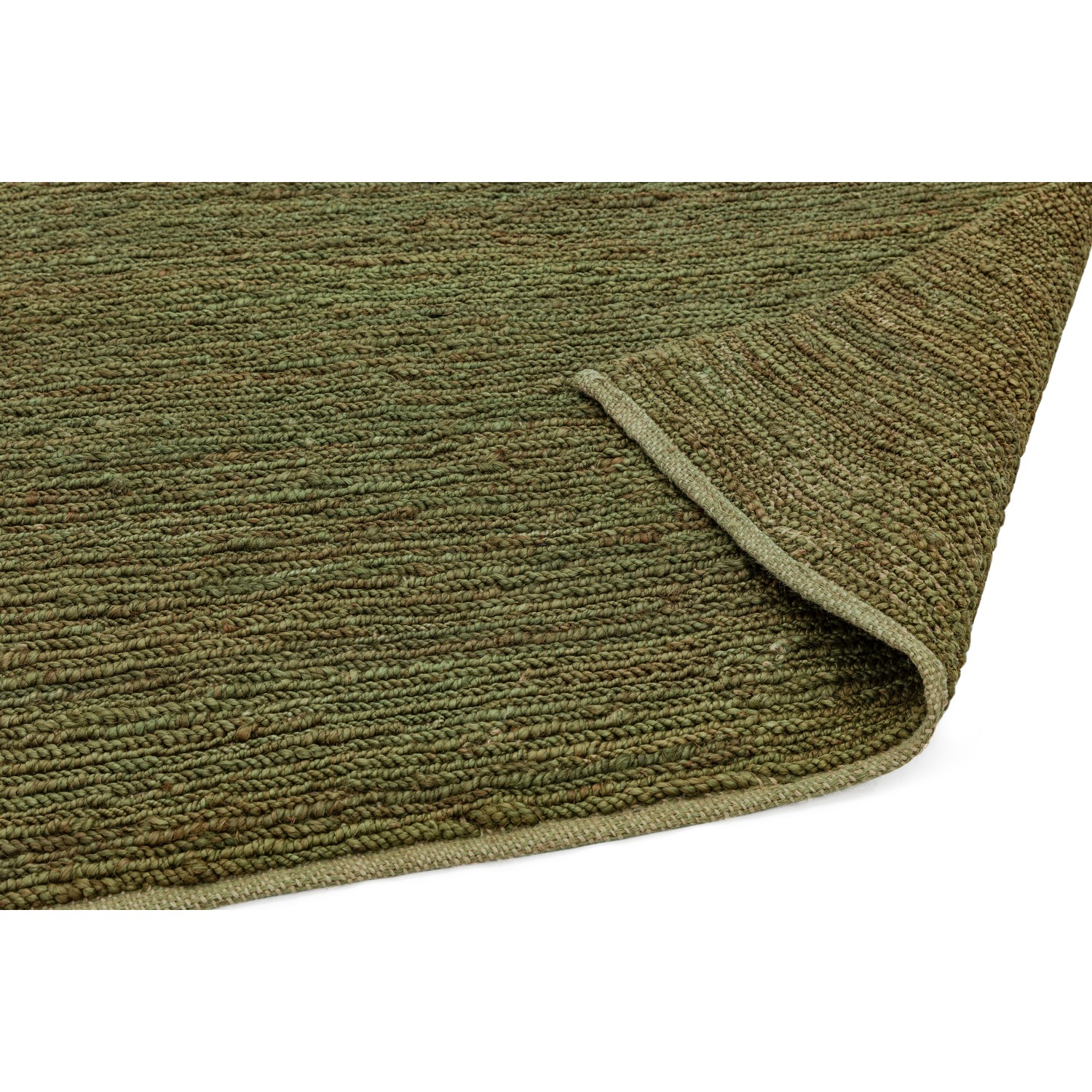 Green Jute Rug -120x170cm - Soumak - Furniture123
