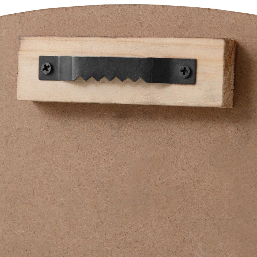 Grey Wooden Wall Clock 