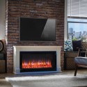 FOL104249 Suncrest Bradbury Electric Fireplace Suite with Down Lights