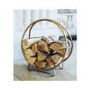 Ivyline Modern Round Copper Log Holder