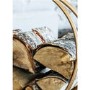 Ivyline Modern Round Copper Log Holder