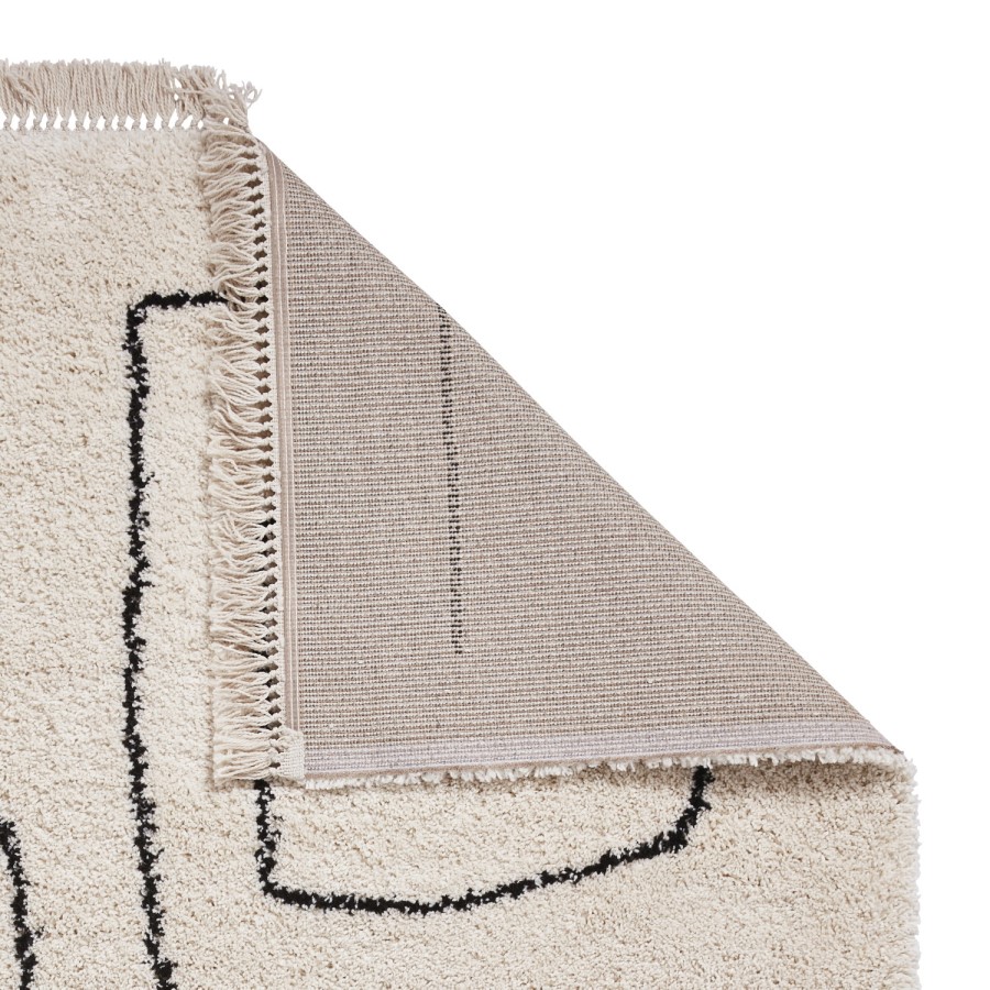 Boho White Rug - 120 x 170