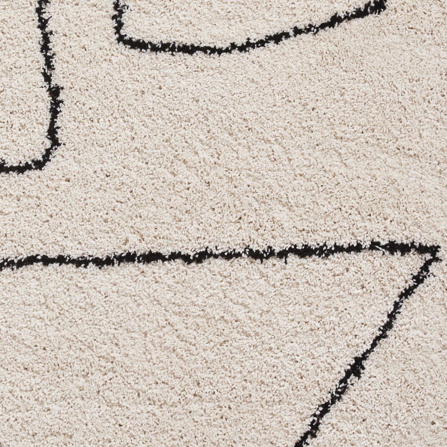 Boho White Rug - 120 x 170