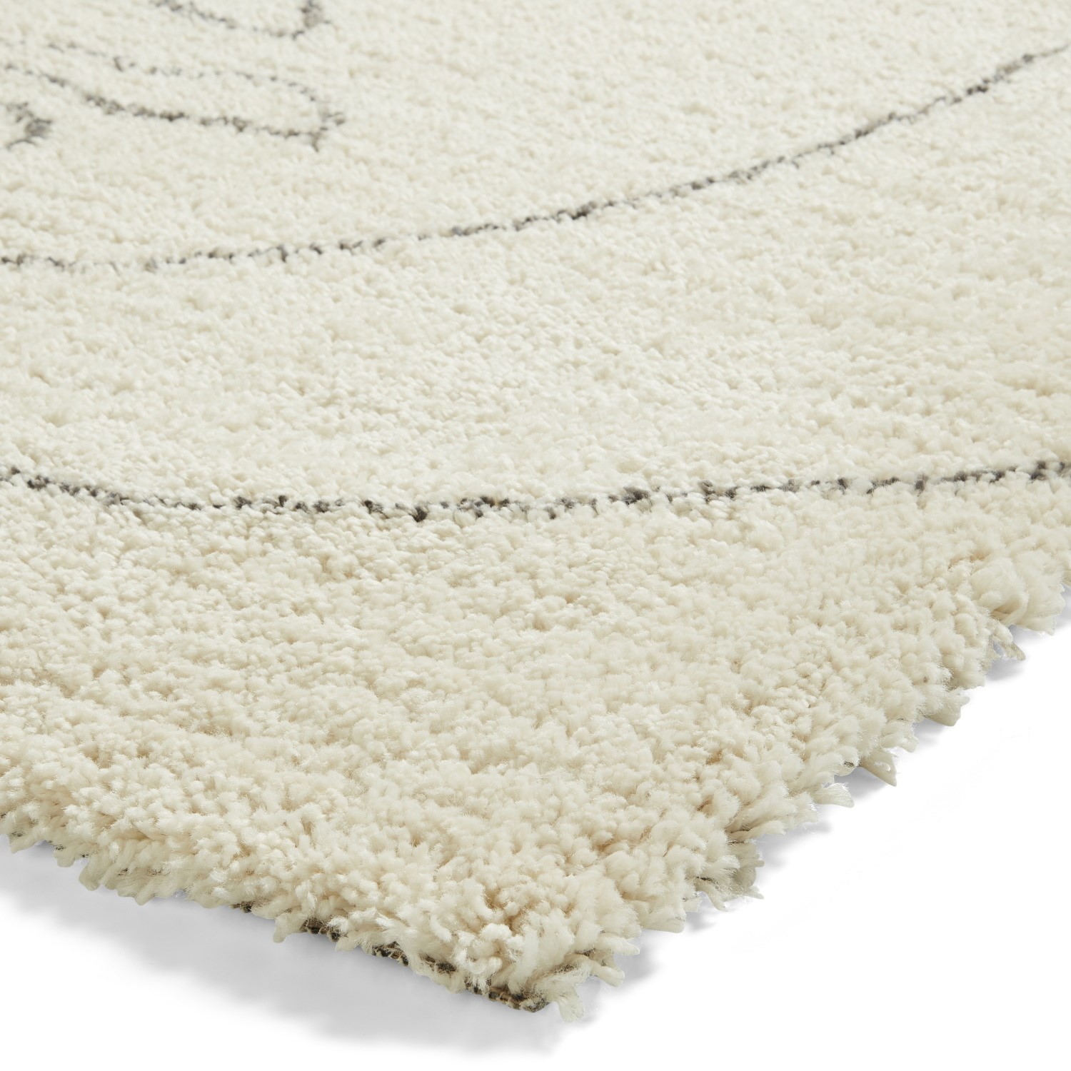 Cream Abstract Face Rug Royal Nomandic Furniture123