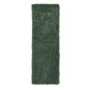 Dark Green Shaggy Runner Rug - 67x200cm - Chicago
