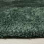 Dark Green Shaggy Runner Rug - 67x200cm - Chicago