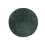 Round Dark Green Shaggy Rug - Chicago