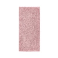 Blush Pink Shaggy Runner Rug - 67x200cm - Chicago