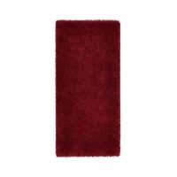 Red Shaggy Runner Rug - 67x200cm - Chicago