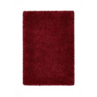 Red Shaggy Rug - 110 x 160 cm - Chicago