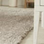 Taupe Shaggy Runner Rug - 67x200cm - Chicago