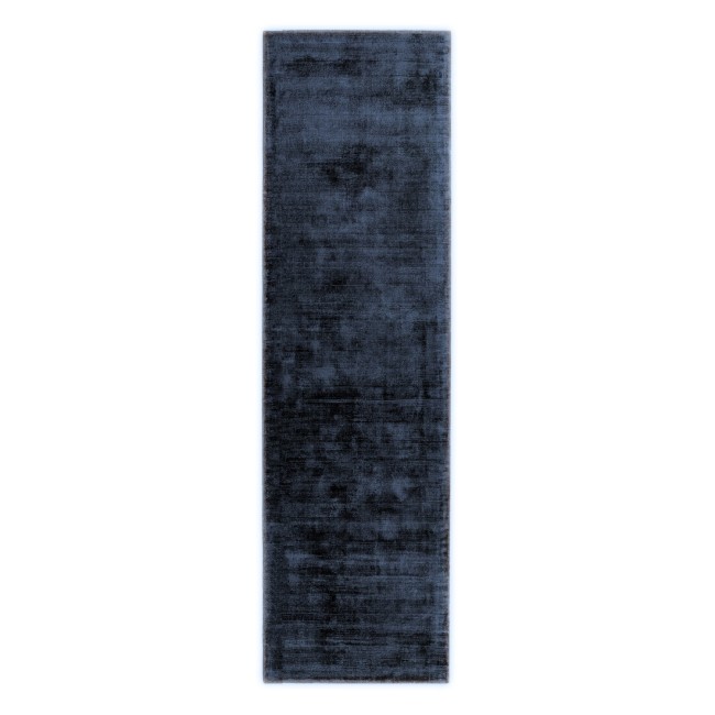 Navy Runner Rug - 240 x 66 cm - Blade