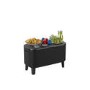 Keter Bevy Anthracite Cool Bar Table 60L