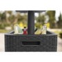 Keter Bevy Anthracite Cool Bar Table 60L