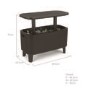 Keter Bevy Anthracite Cool Bar Table 60L