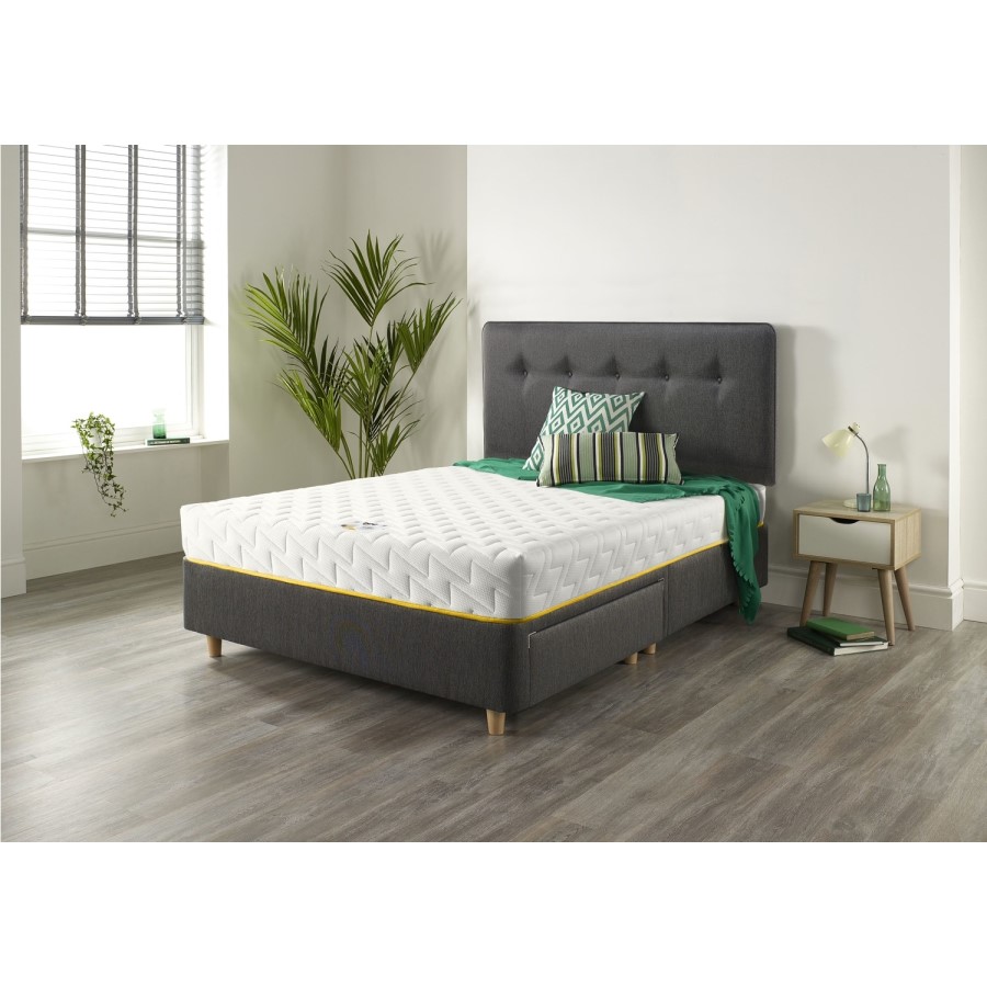 Relyon Bee Relaxed Memory Foam Rolled Mattress - Double