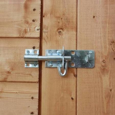 8 x 4ft Wooden Shiplap Pent Shed - Mercia