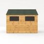 10 x 10ft Wooden Shiplap Apex Shed - Mercia