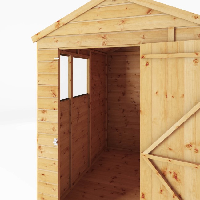 Mercia 7 x 5ft Wooden Shiplap Apex Shed