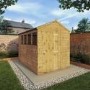 Mercia 10 x 6ft Wooden Shiplap Apex Shed