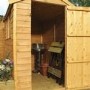 Mercia 6 x 4ft Wooden Overlap Apex Shed