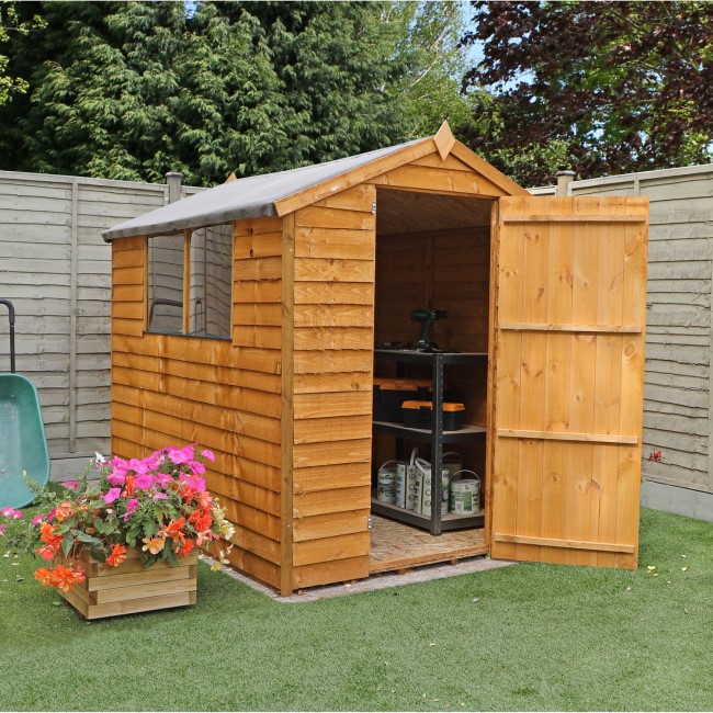 Mercia 7 x 5ft Wooden Overlap Apex Shed