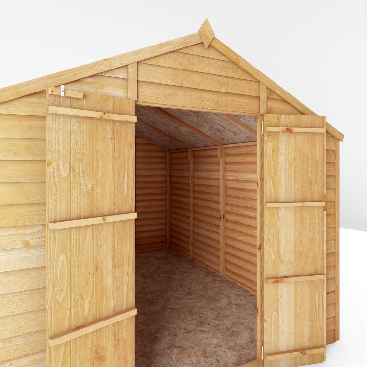 Mercia 10 x 8ft Wooden Overlap Apex Shed 