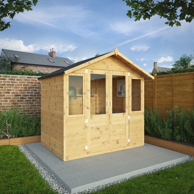 Mercia 7 x 5ft Wooden Traditional Summerhouse