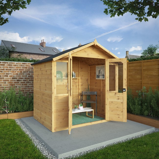 Mercia 7 x 5ft Wooden Traditional Summerhouse