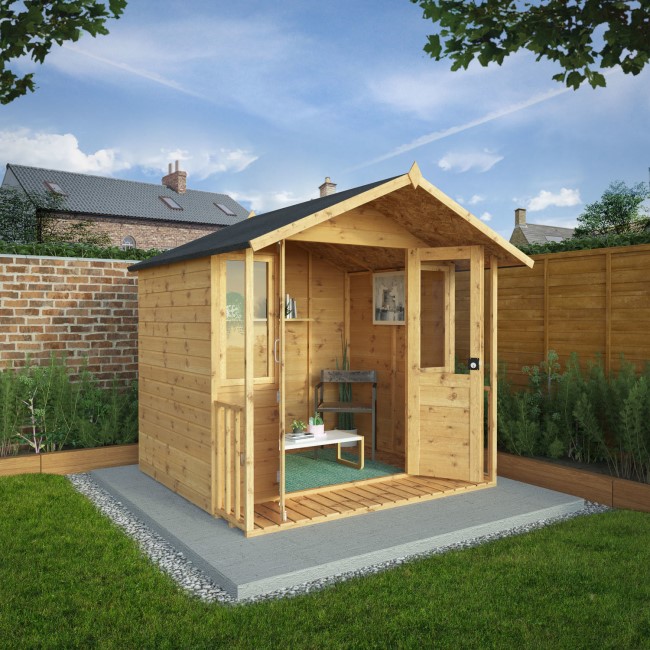 Mercia 7 x 7ft Wooden Traditional Summerhouse