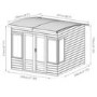 Mercia Premium Helios Summerhouse 8 x 8ft