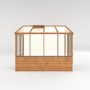 8 x 4ft Wooden Traditional Lean Too Greenhouse - Mercia 