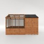 Mercia 10 x 6ft Traditional Apex Greenhouse Combi Shed