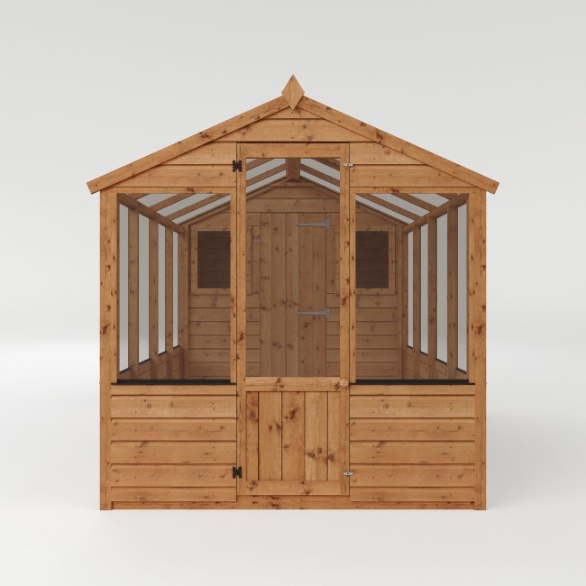 Mercia 12 x 6ft Traditional Apex Greenhouse Combi Shed