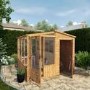 Mercia 8 x 8ft Premuim Combi Greenhouse