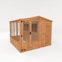 Mercia 8 x 8ft Premuim Combi Greenhouse