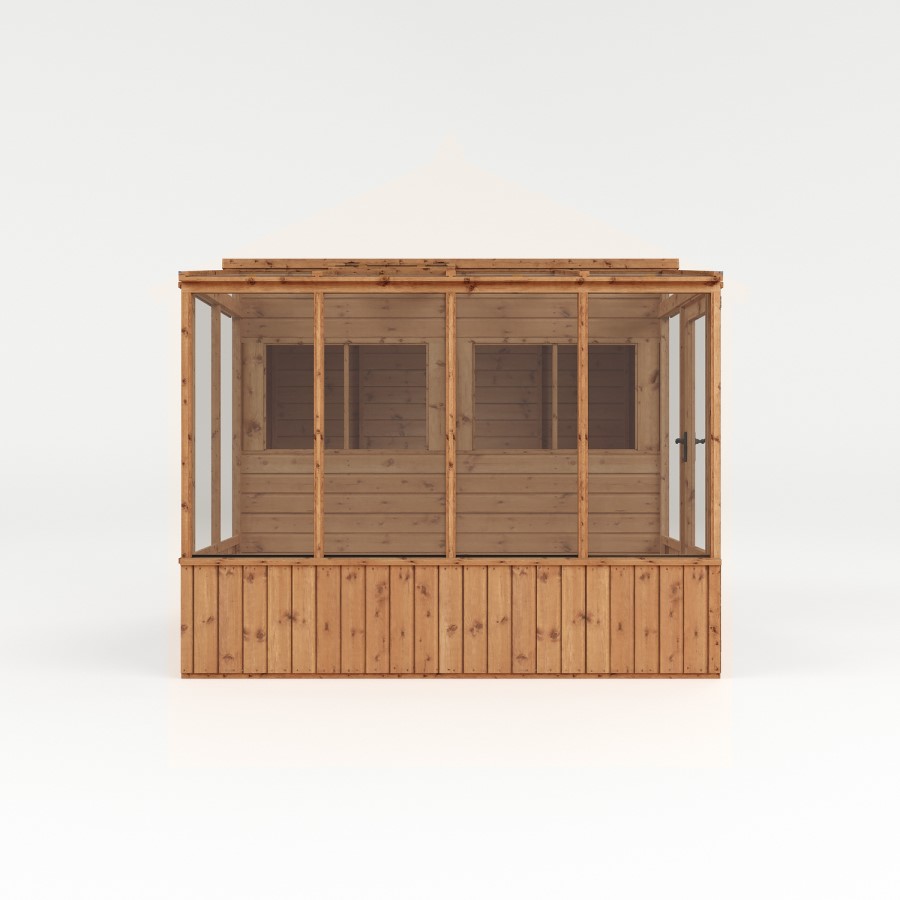Mercia 8 x 8ft Premuim Combi Greenhouse