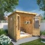 Mercia Pent Log Cabin 2.4 x 2.4m - 19mm