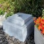 Zinc Cube Water Feature - Tranquillity