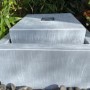 Zinc Cube Water Feature - Tranquillity