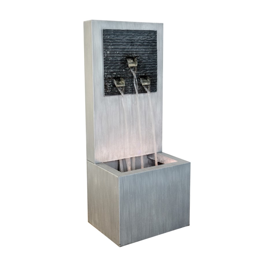 Zinc Cascading Water Feature - Tranquillity
