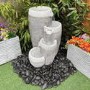 Resin 4 Tall Bowl Water Feature - Tranquillity
