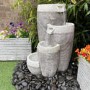 Resin 4 Tall Bowl Water Feature - Tranquillity