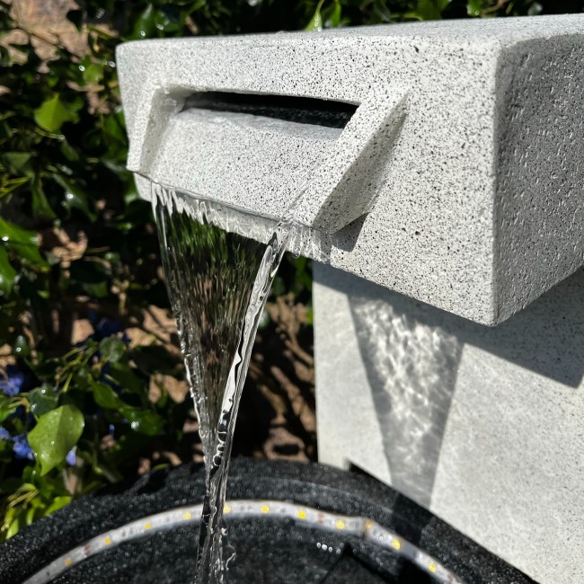 Resin Cascading Bowl Water Feature - Tranquillity