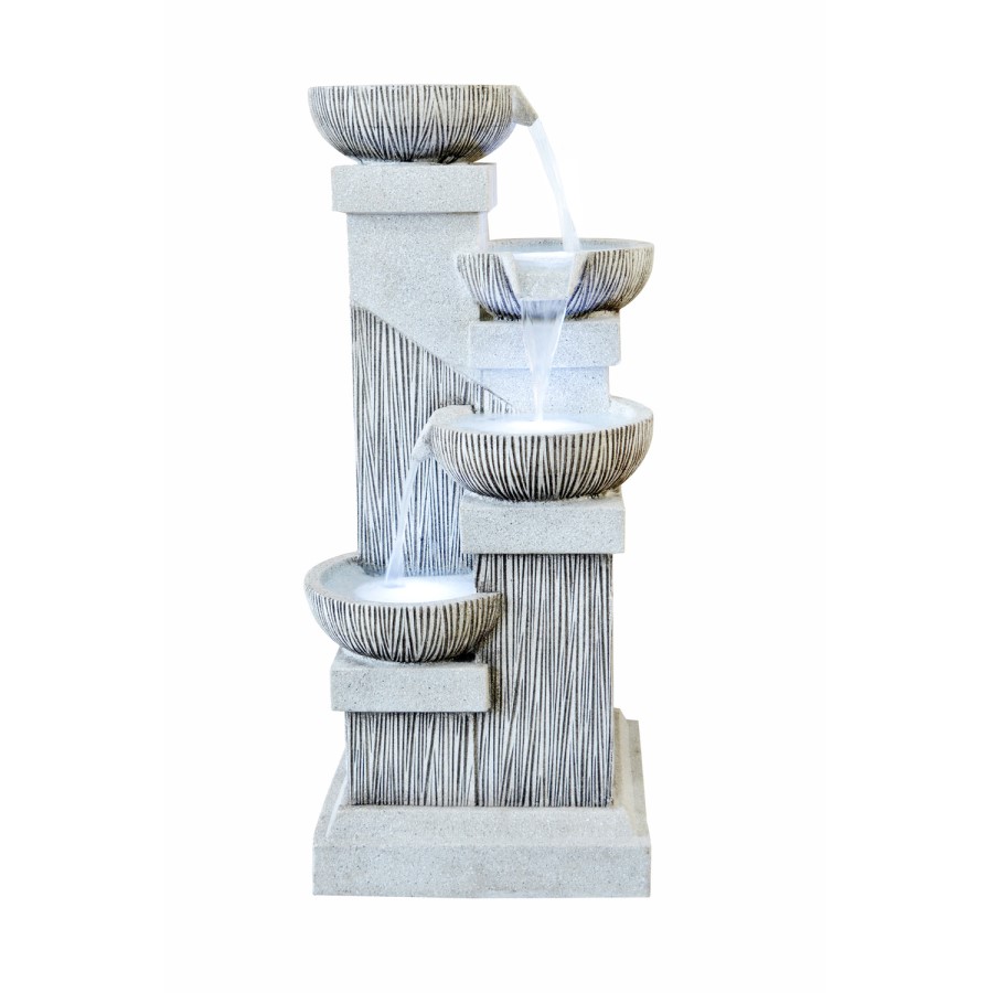 Resin Bowls Solar Water Feature - Tranquillity