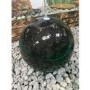 Black Stone Sphere Solar Water Feature - Tranquillity