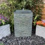 Resin Cube Solar Water Feature - Tranquillity