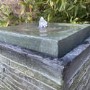 Resin Cube Solar Water Feature - Tranquillity
