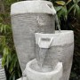 Resin 4 Tall Bowl Solar Water Feature - Tranquillity